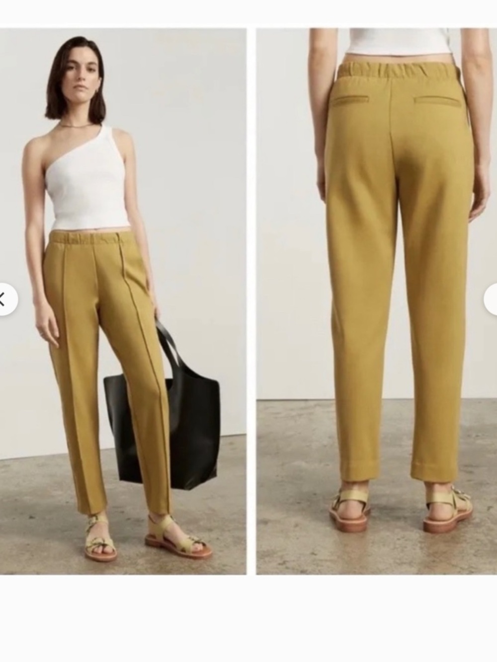 Everlane The Dream Pant Chartreuse